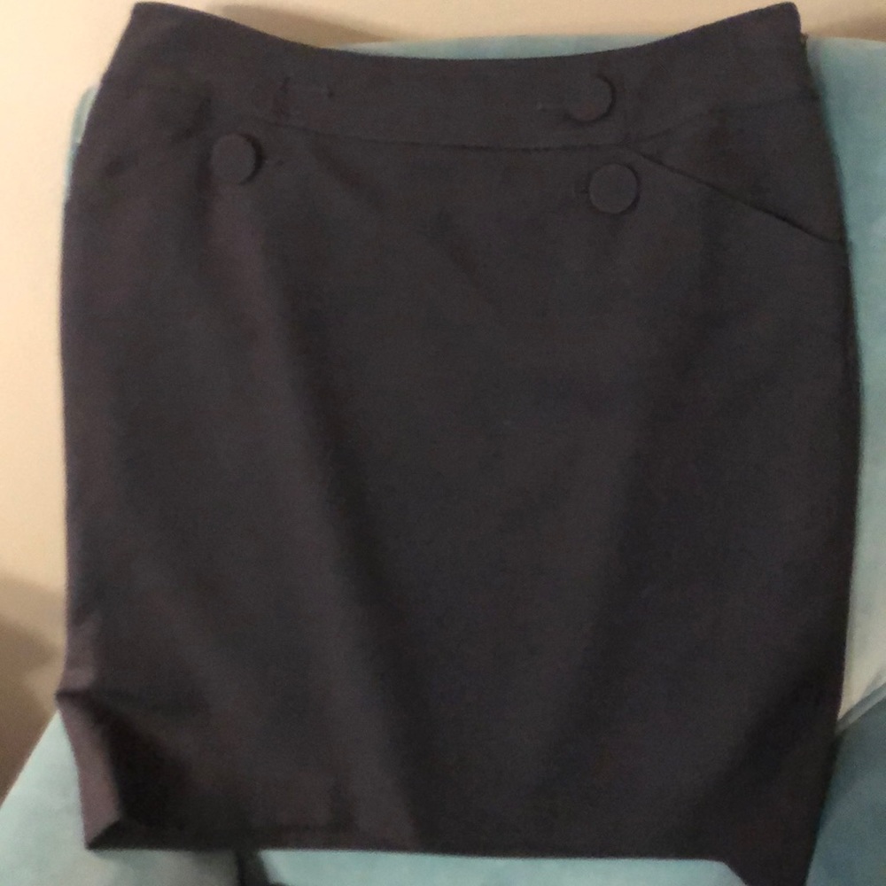Navy Ann Taylor Skirt